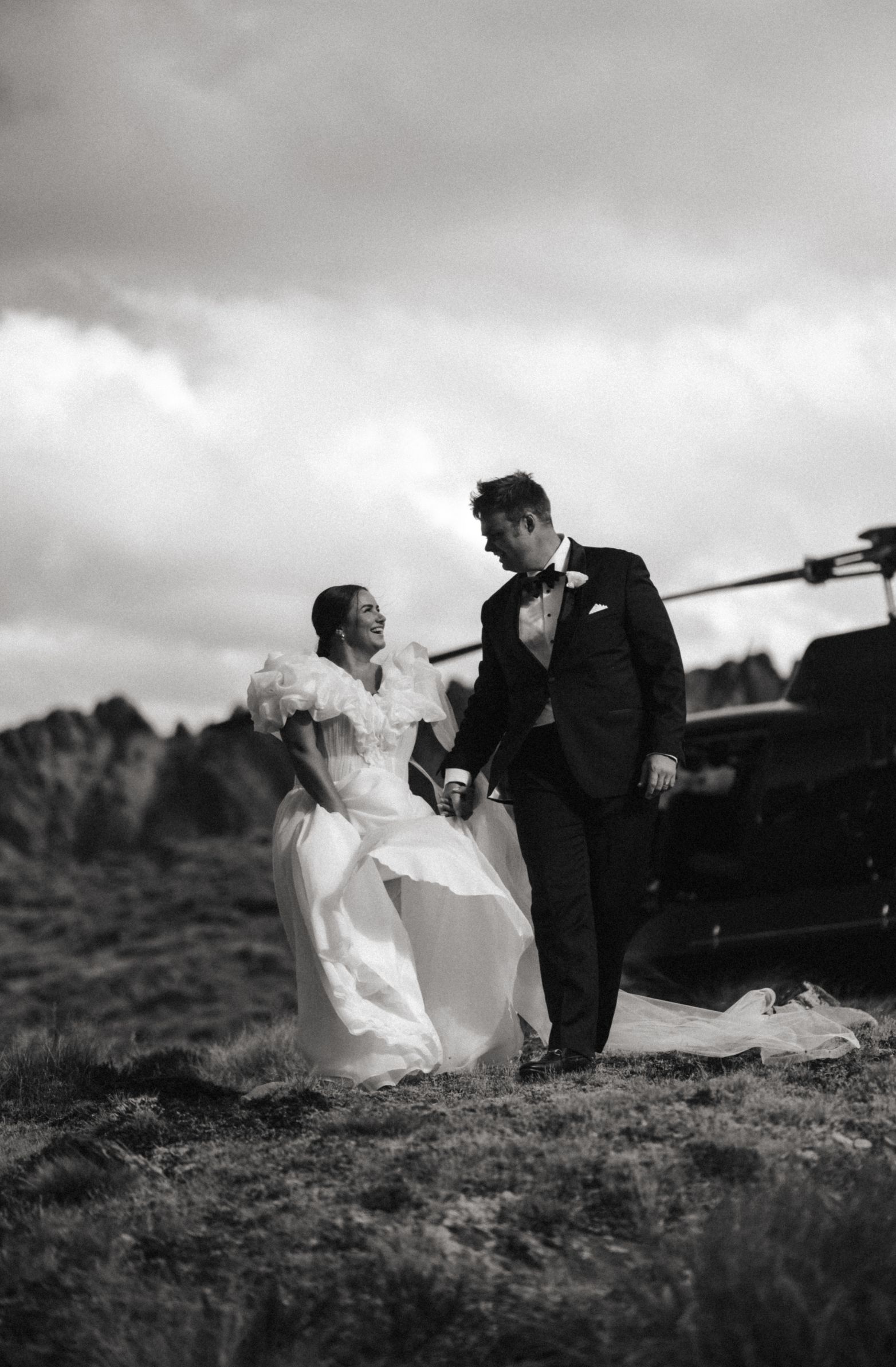 Destination heli-wedding Alexandra Kate Creative