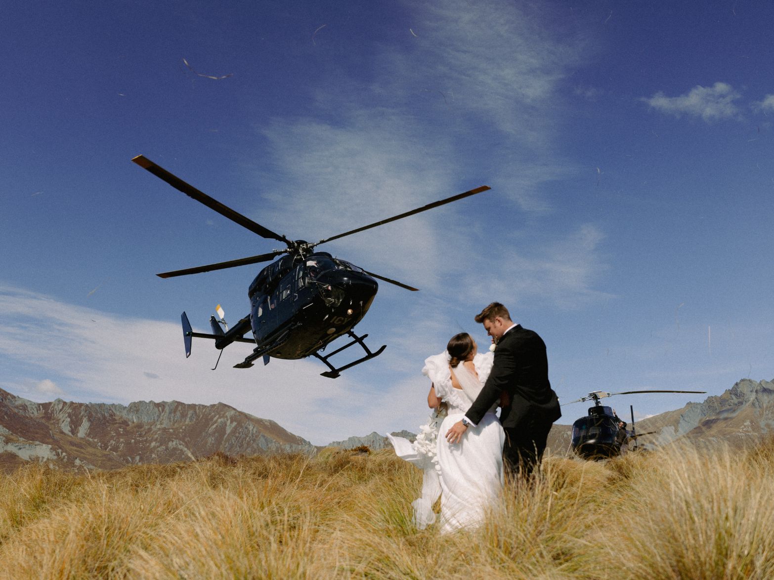 Destination heli-wedding Alexandra Kate Creative